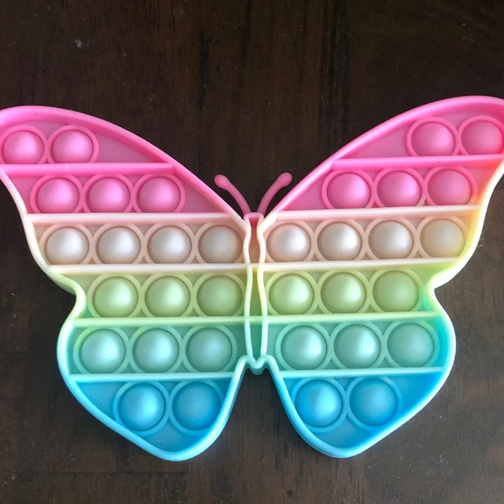 ❤️ Rainbow Pop-It Sensory Fidget Toy Set